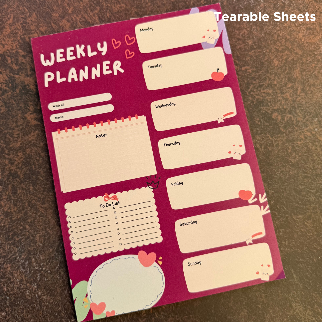 Weekly Planner Sheets : Boss Babe Planner