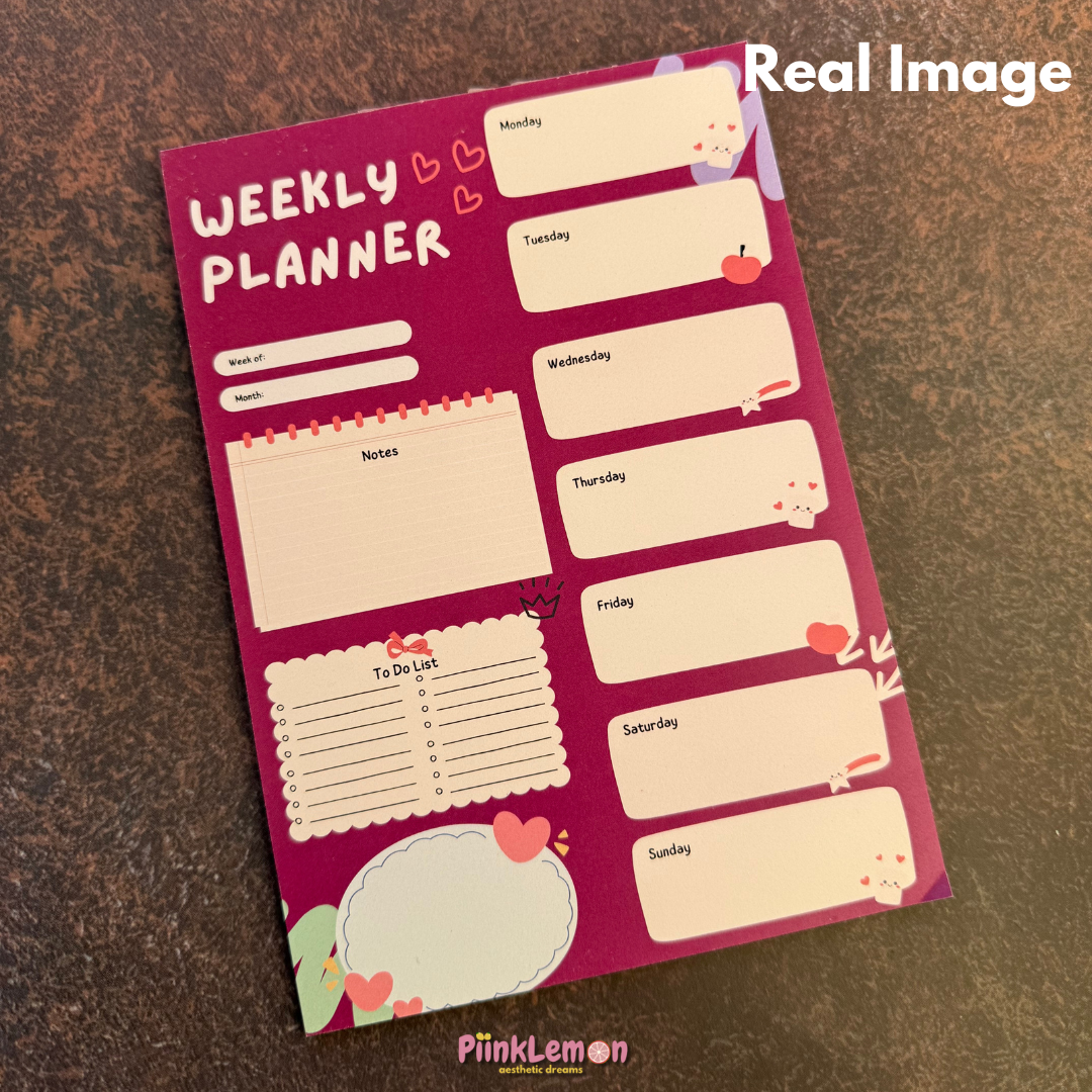 Weekly Planner Sheets : Boss Babe Planner