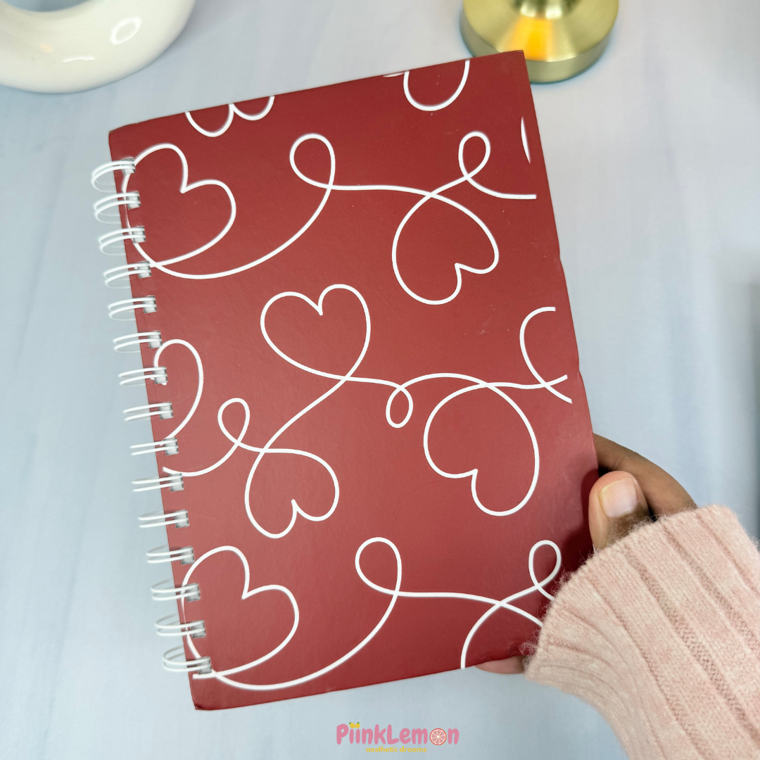 A5 Spiral Diary : "Heartstrings Diary"
