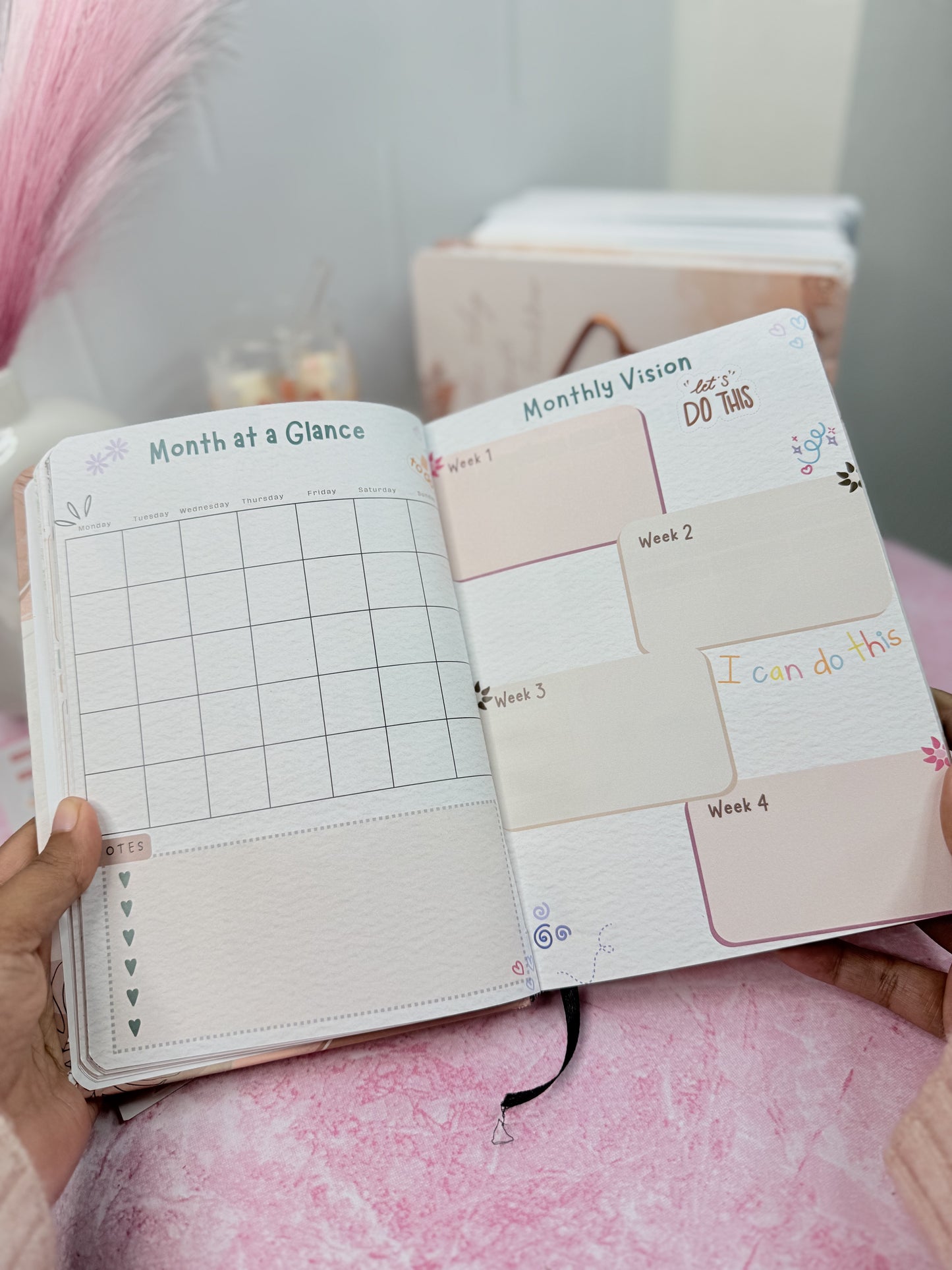 Yearly Planner - "Turning To-Dos into Ta-Das"