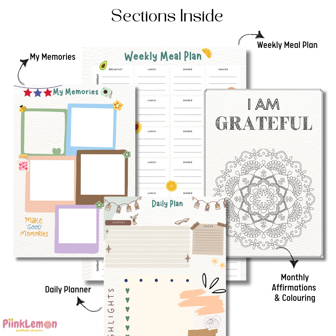 Yearly Planner - "Turning To-Dos into Ta-Das"