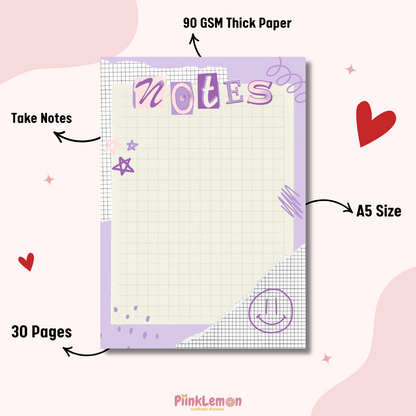 Lilac Lines note sheets – image 3
