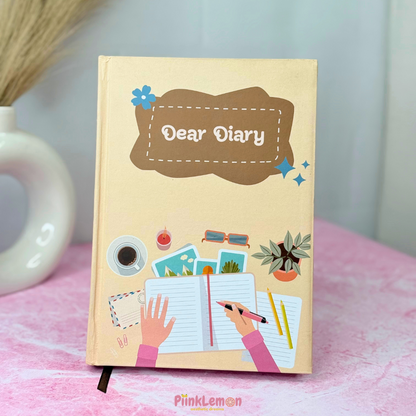 Ink and Dreams A5 hardbound diary – aesthetic diary