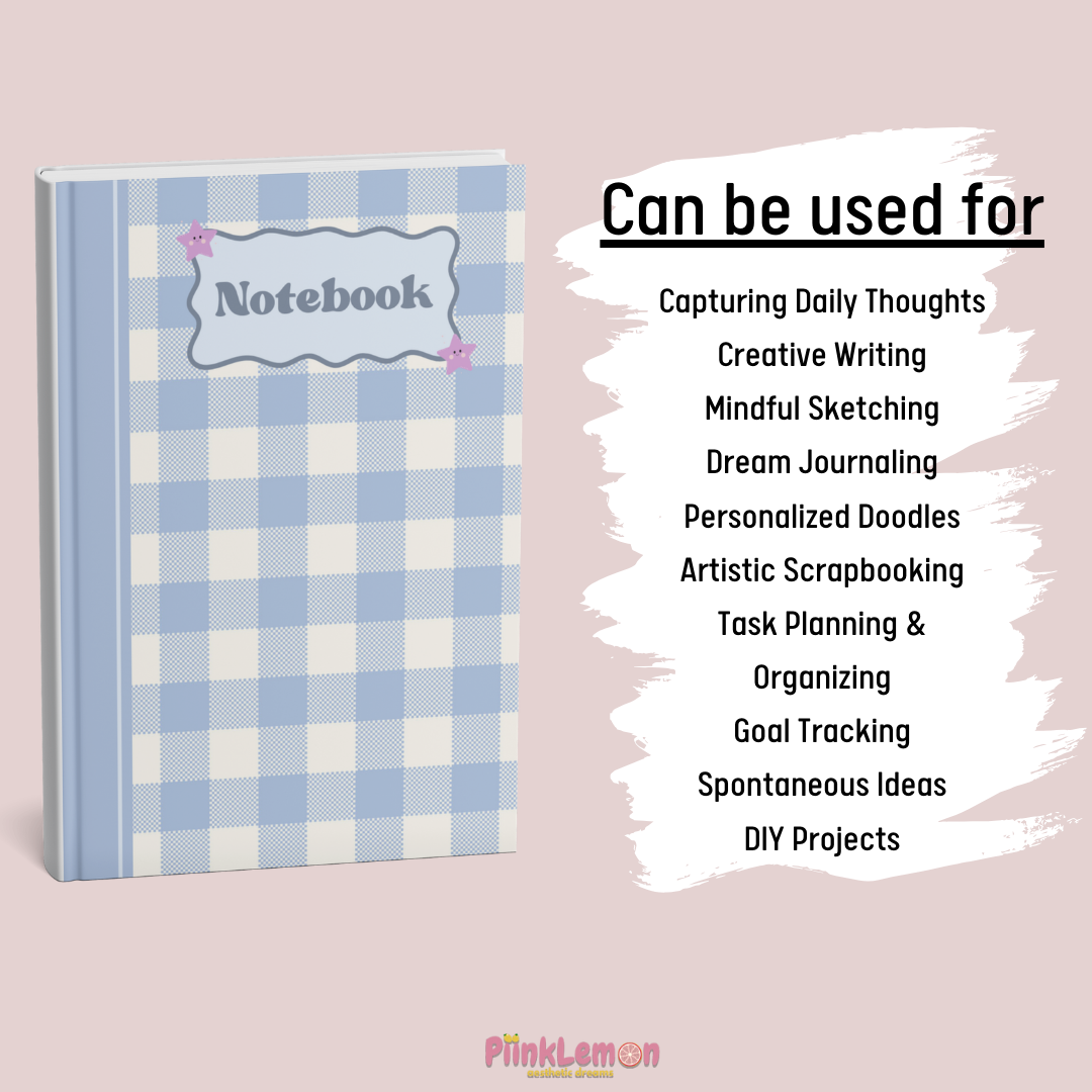 Notebook "Frosted Checks"