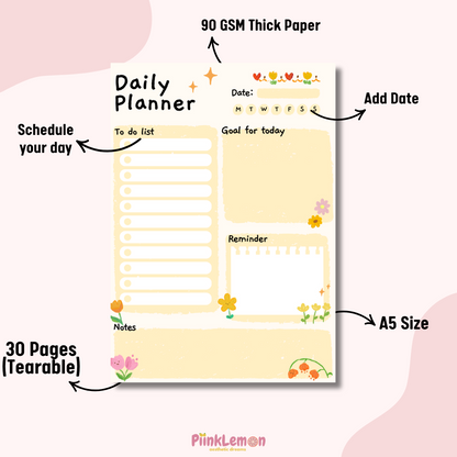 Bloom Your Day planner sheets – image 3