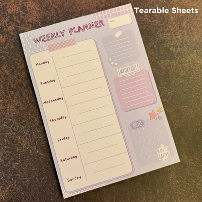 Lavender Weeks weekly planner sheets – image 2