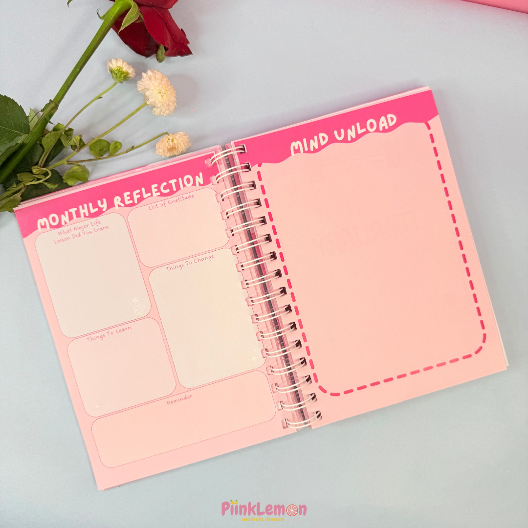 Yearly Planner - "Life is Beautiful"