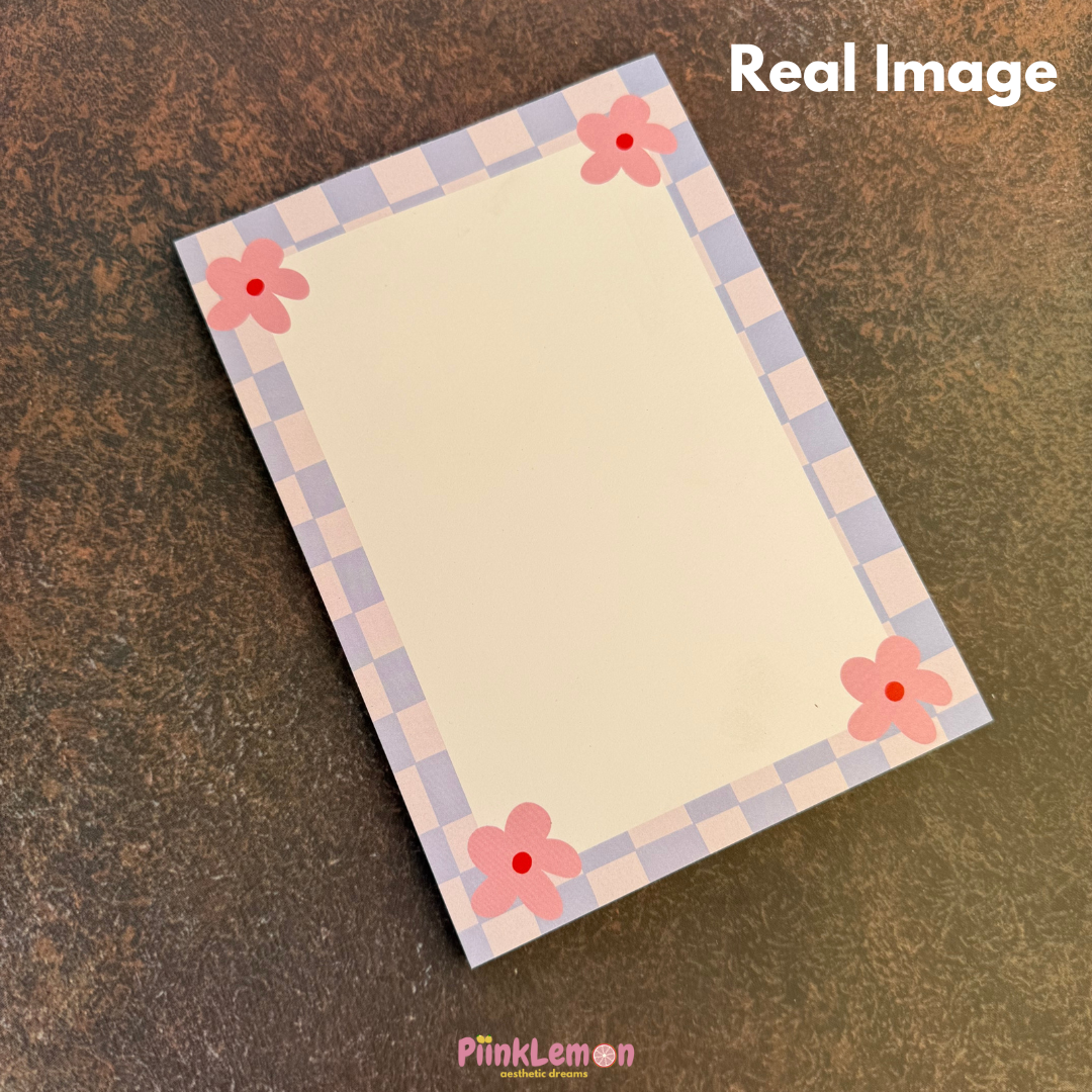 Notes Tearable Sheets : Spring Check Sheets