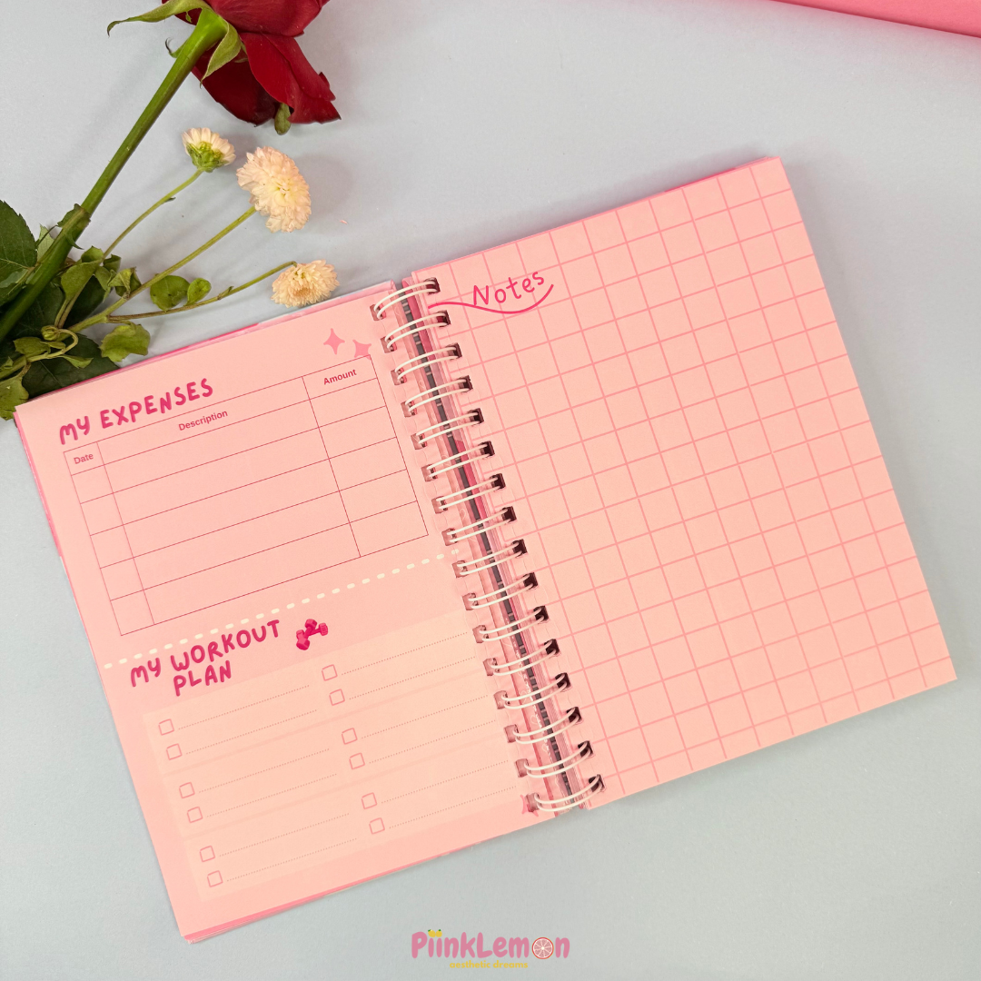 Yearly Planner - "Life is Beautiful"