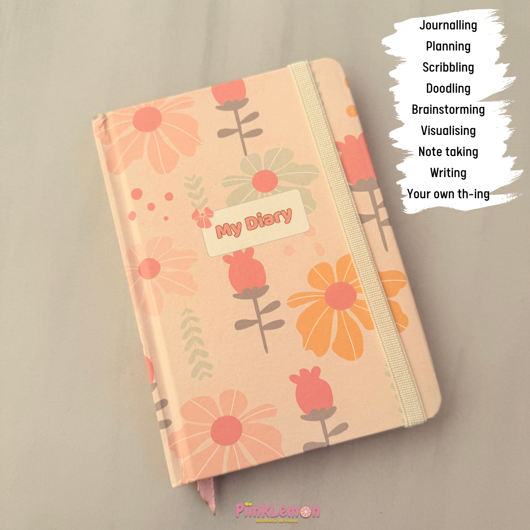 Pocket Diary "Blooming Blush"
