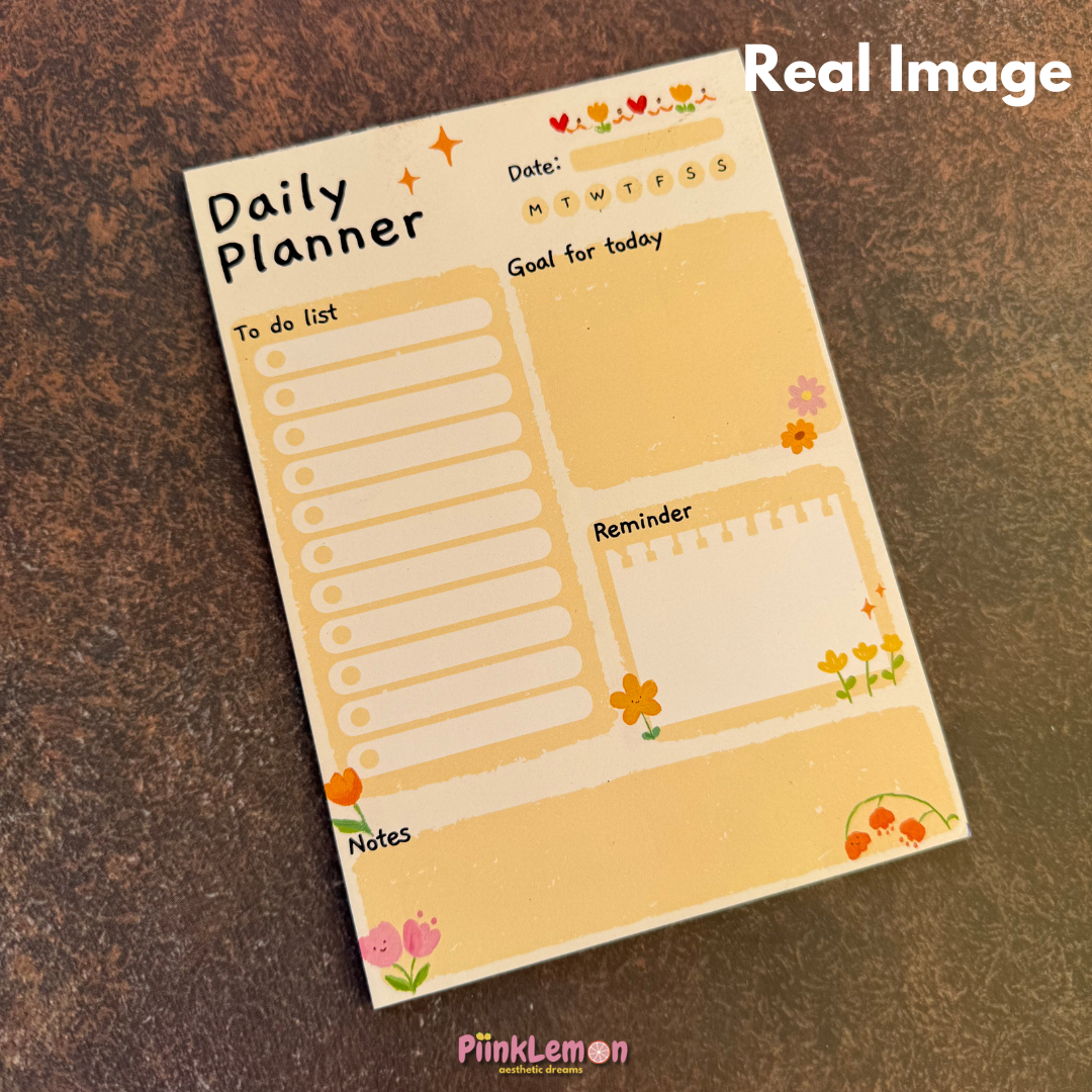 Daily Planner Sheets : Bloom Your Day