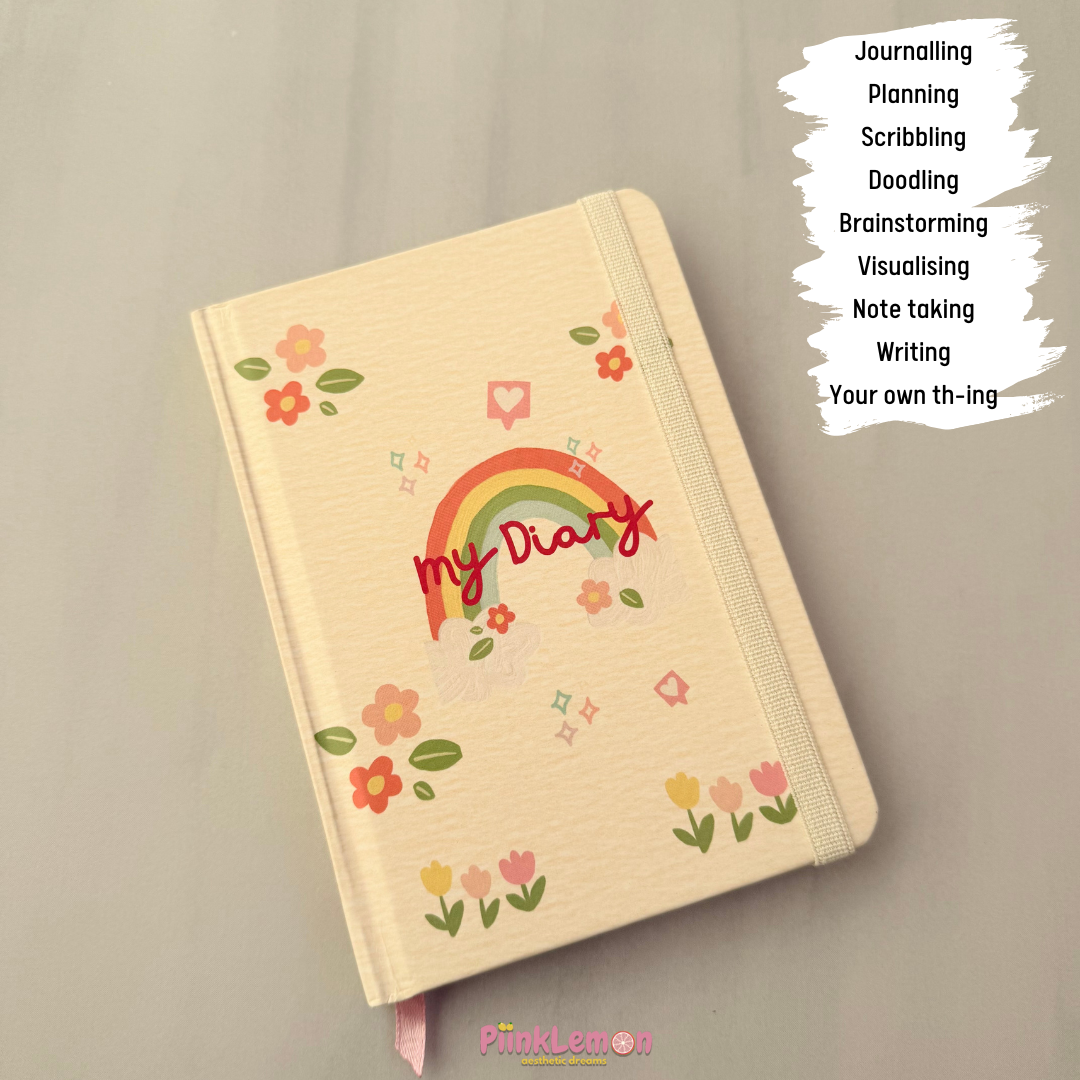 Pocket Diary "Golden Bloom"