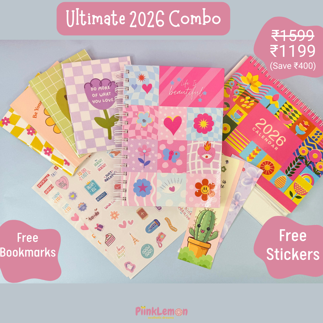 2026 Ultimate Planning Combo | Planner, Calendar, Notebooks & Stickers
