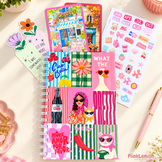 2027 Undated A5 Planner with goal setting and daily planning pages – PiinkLemon