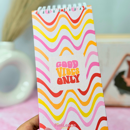 Vibe Check cute notepad