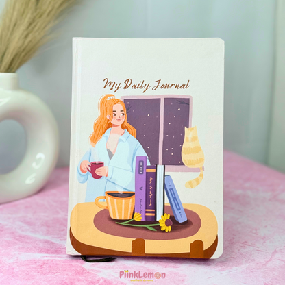 Moonlit Whispers gratitude and self-reflection journal