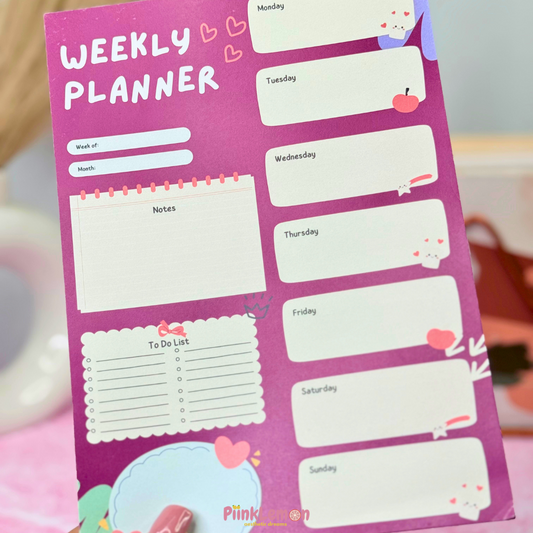 Weekly Planner Sheets : Boss Babe Planner