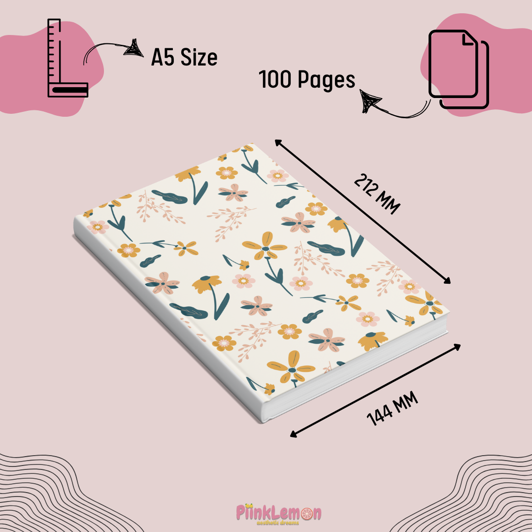 Notebook "Vintage Florals"