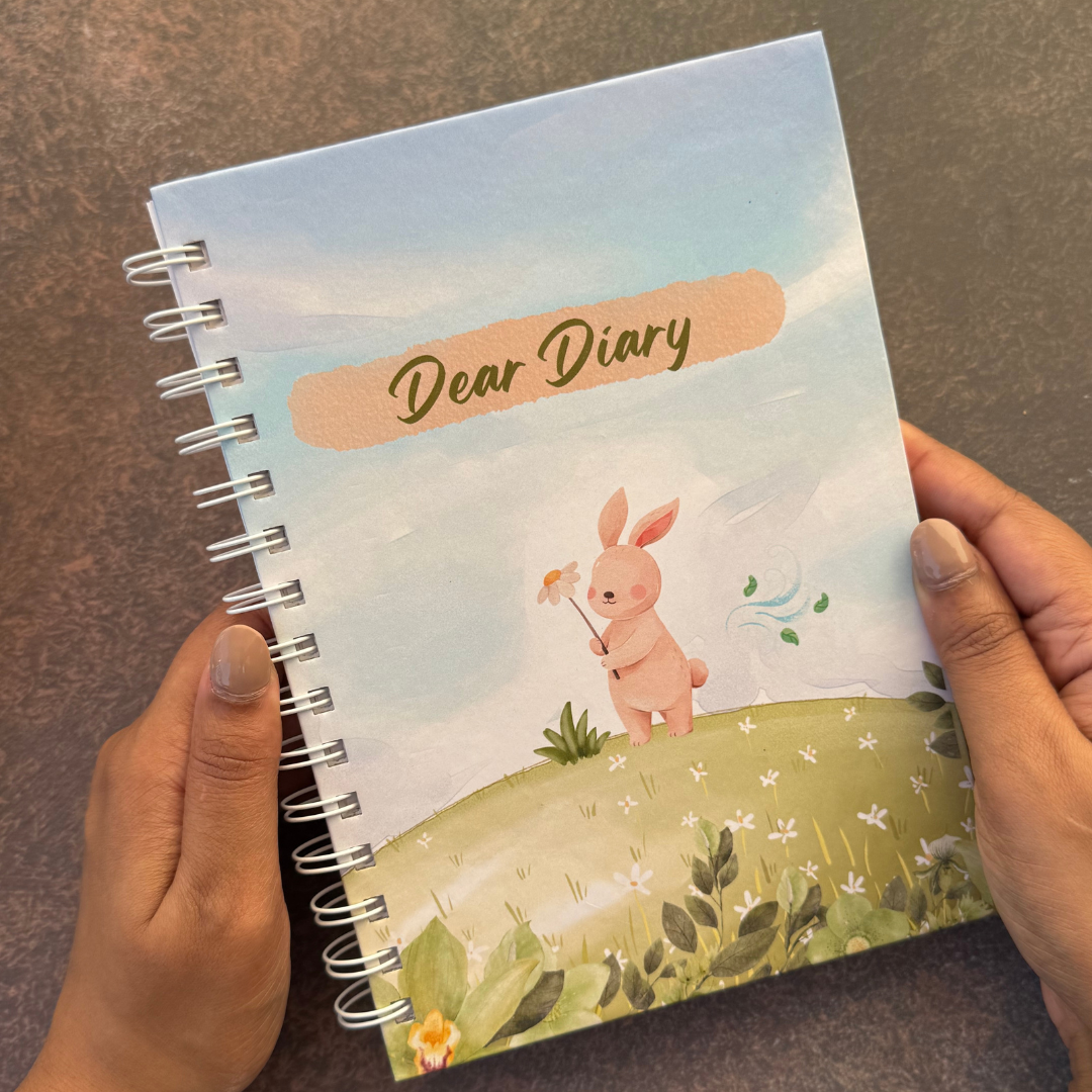 A5 Spiral Diary : "Dear BunBun Diary"