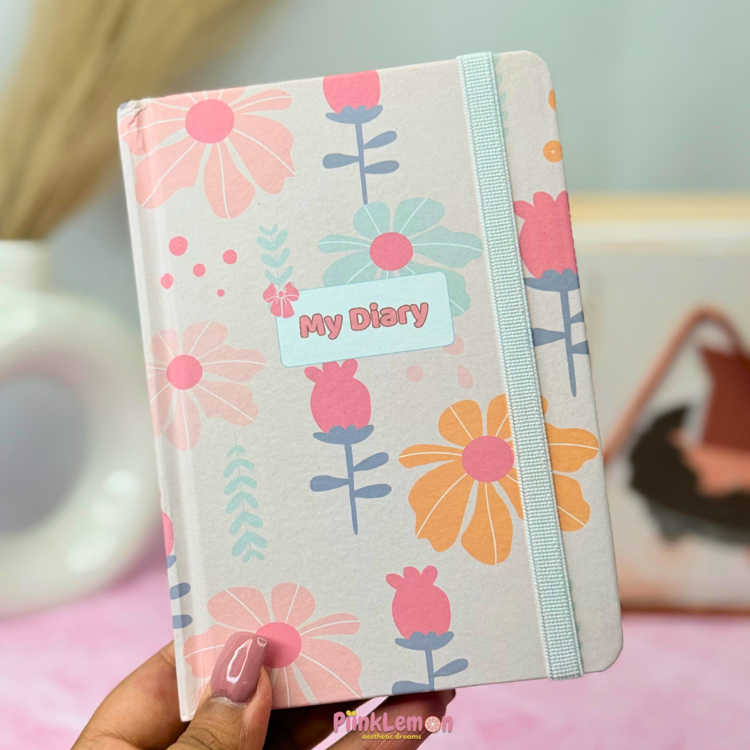 Pocket Diary "Blooming Blush"
