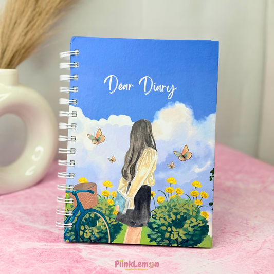 A5 Spiral Diary : "The Self-Love Cycle Diary"