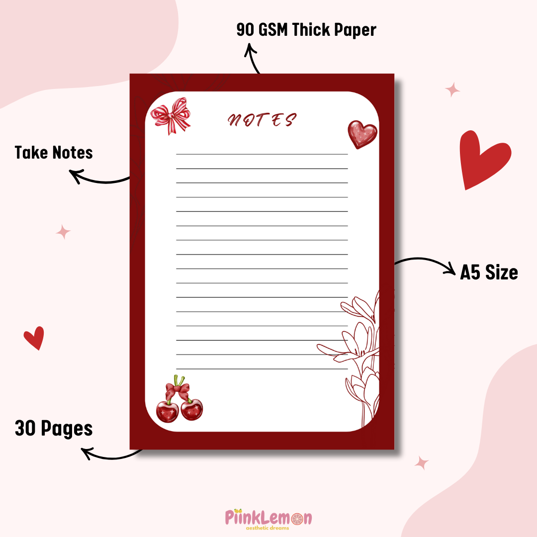 Notes Tearable Sheets : Lovestruck Jots