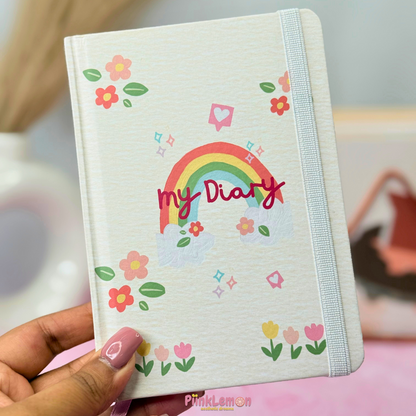 Golden Bloom A6 pocket diary