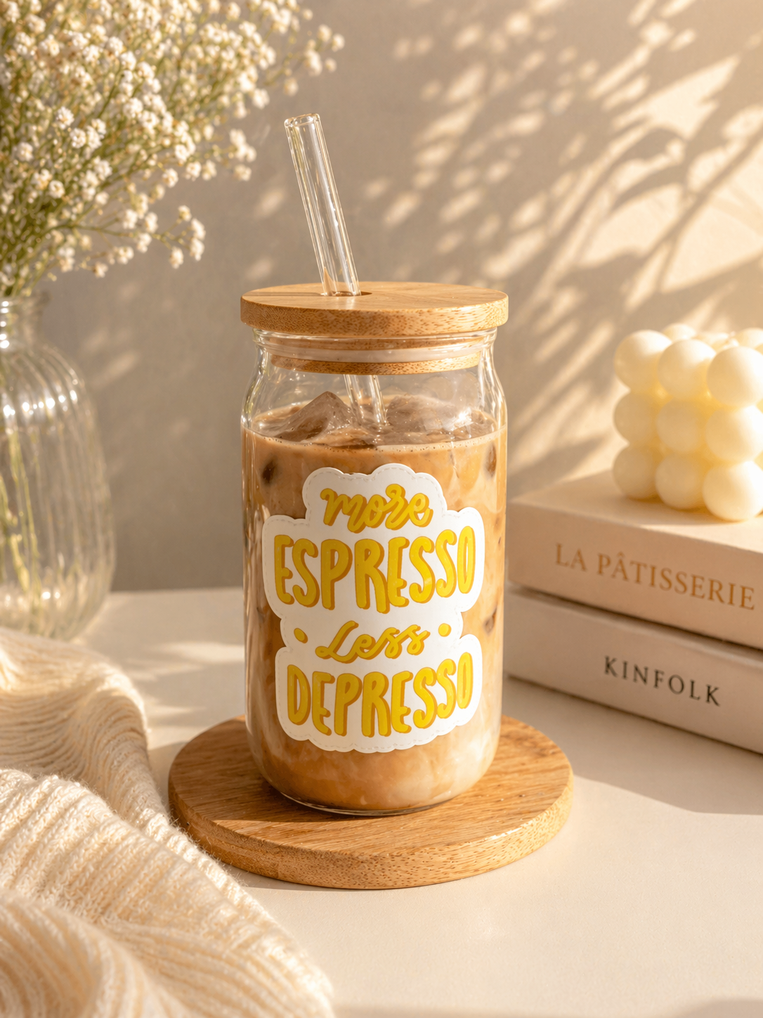 Joy Jar "More Espresso Less Depresso”
