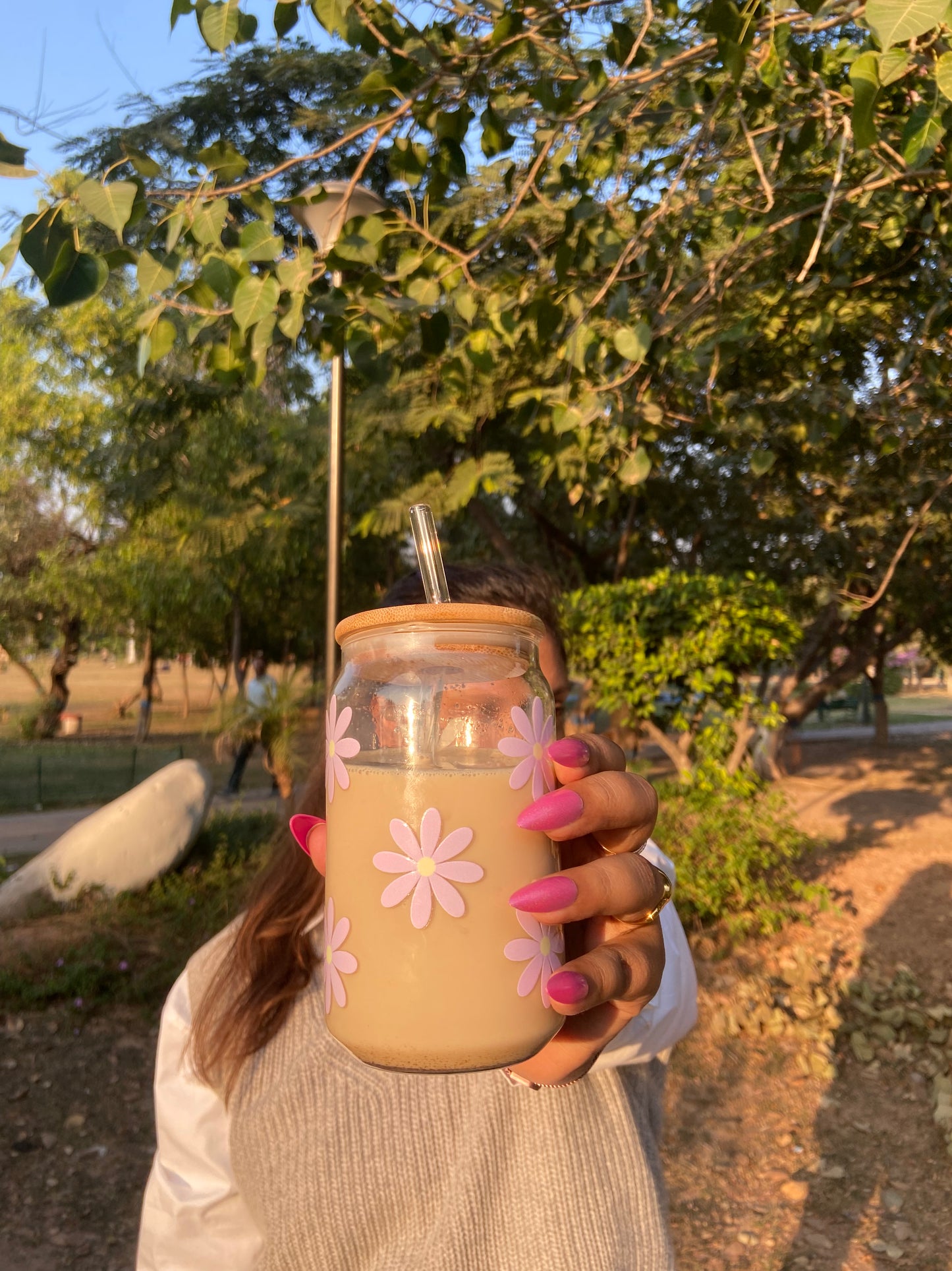 Joy Jar "Blooming Purples"