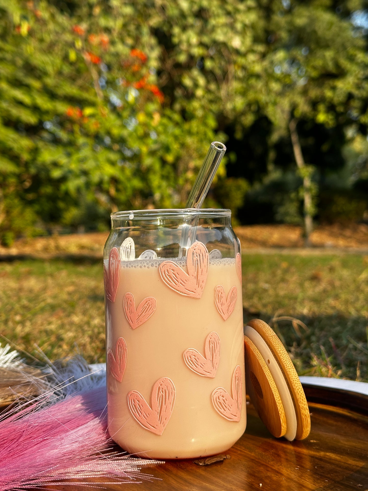 Joy Jar "Pink Heartbeats"