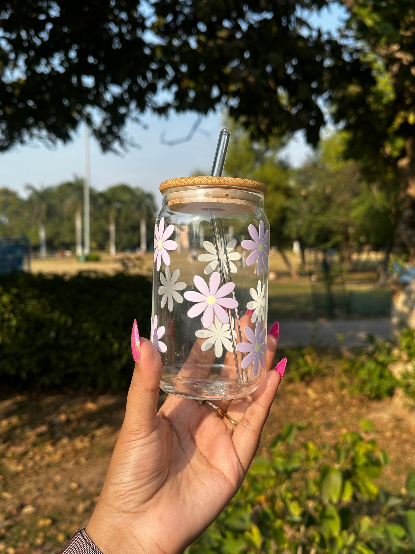 Joy Jar "Blooming Purples"