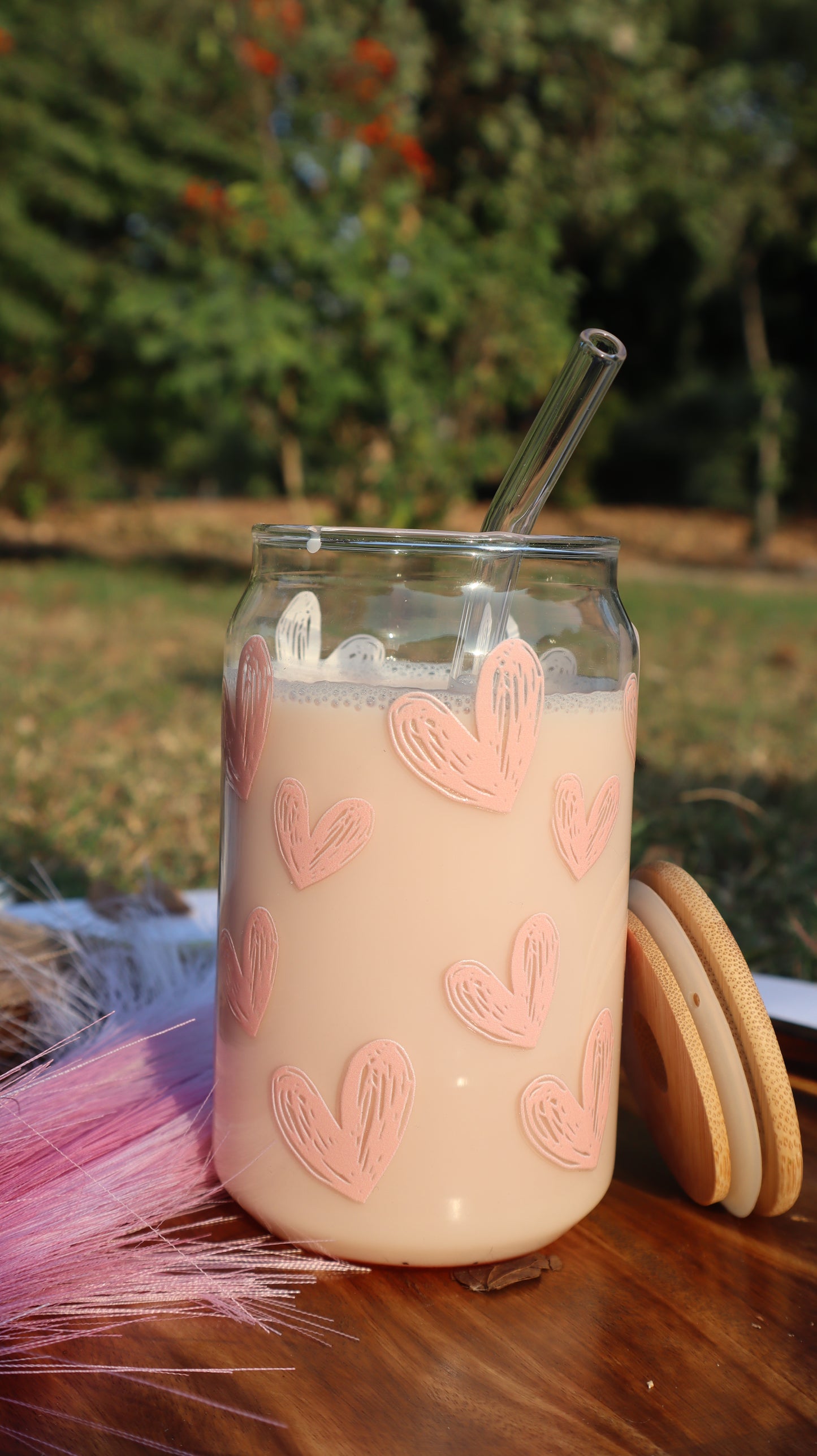 Joy Jar "Pink Heartbeats"