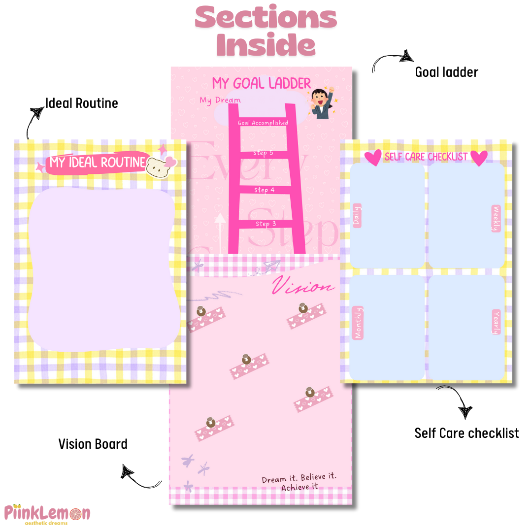 Yearly Planner - "Life is Beautiful"