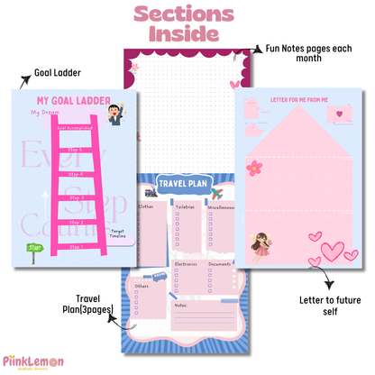 2027 undated A5 planner – image 5