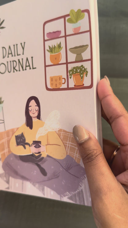 Gratitude and Self Reflection Journal : Cozy Brews