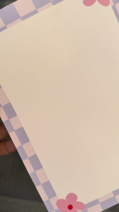 Notes Tearable Sheets : Spring Check Sheets