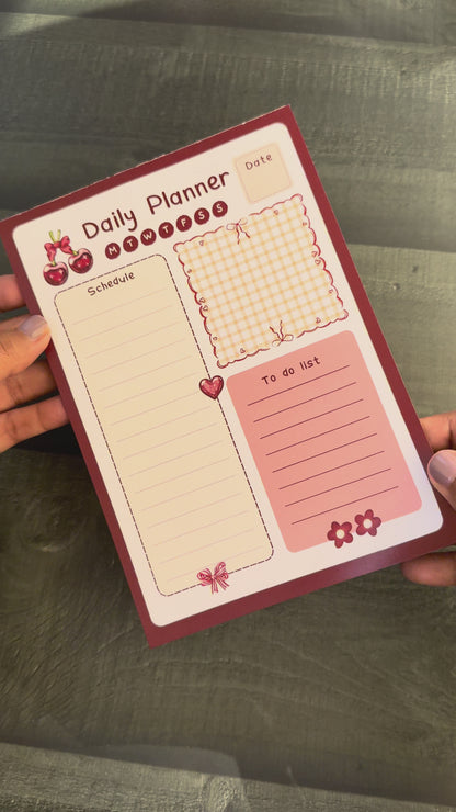 Daily Planner Sheets : Cupid’s Planner