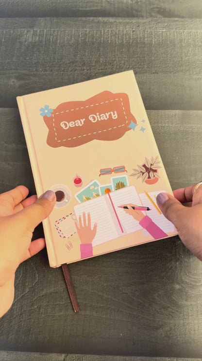 A5 Hardbound Diary : "Ink and Dreams"