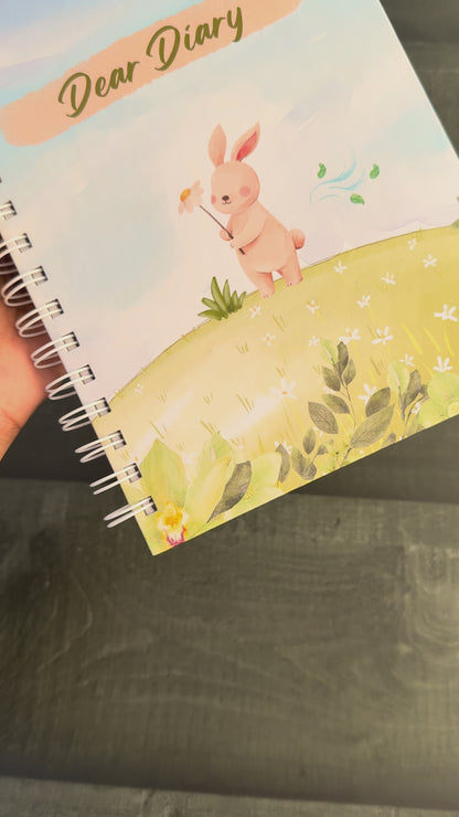 A5 Spiral Diary : "Dear BunBun Diary"