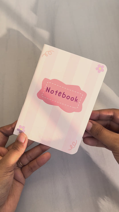 Pocket Notebook "Floral Grace"