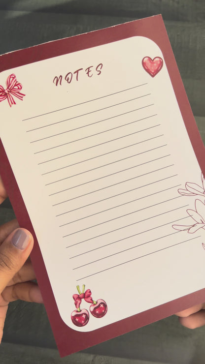 Notes Tearable Sheets : Lovestruck Jots